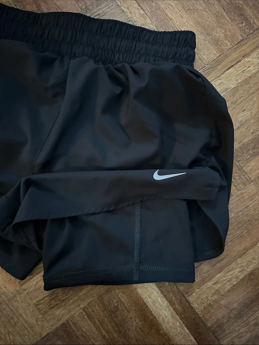 Nike Dri-FIT 2-in-1 Running Shorts Black Biker Liner Women’s XS